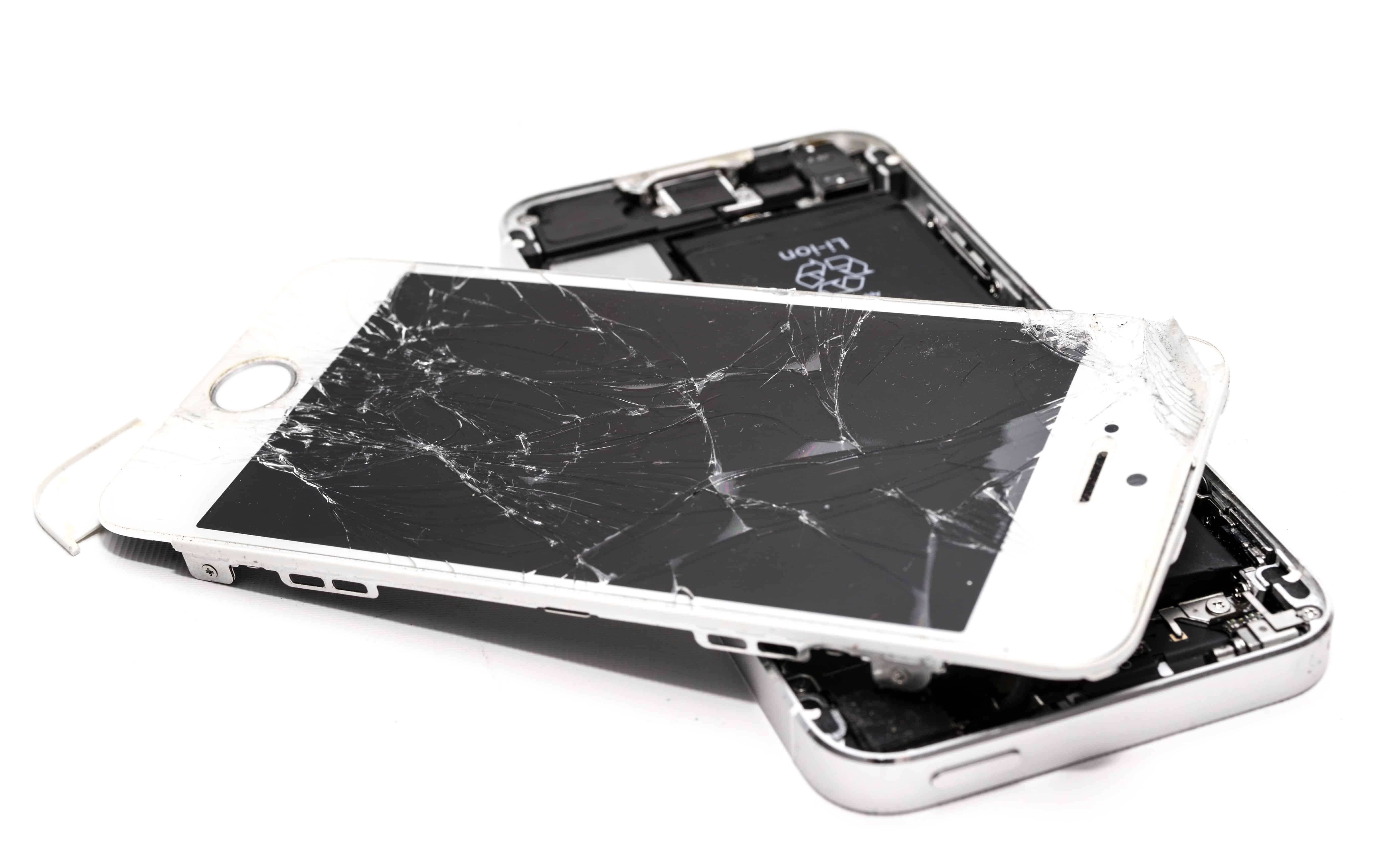 ødelagt iphone